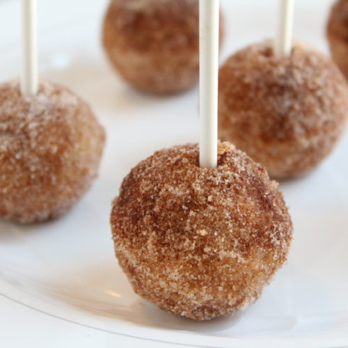 Churro Pops and Bites - Beyond Frosted Cupcakes