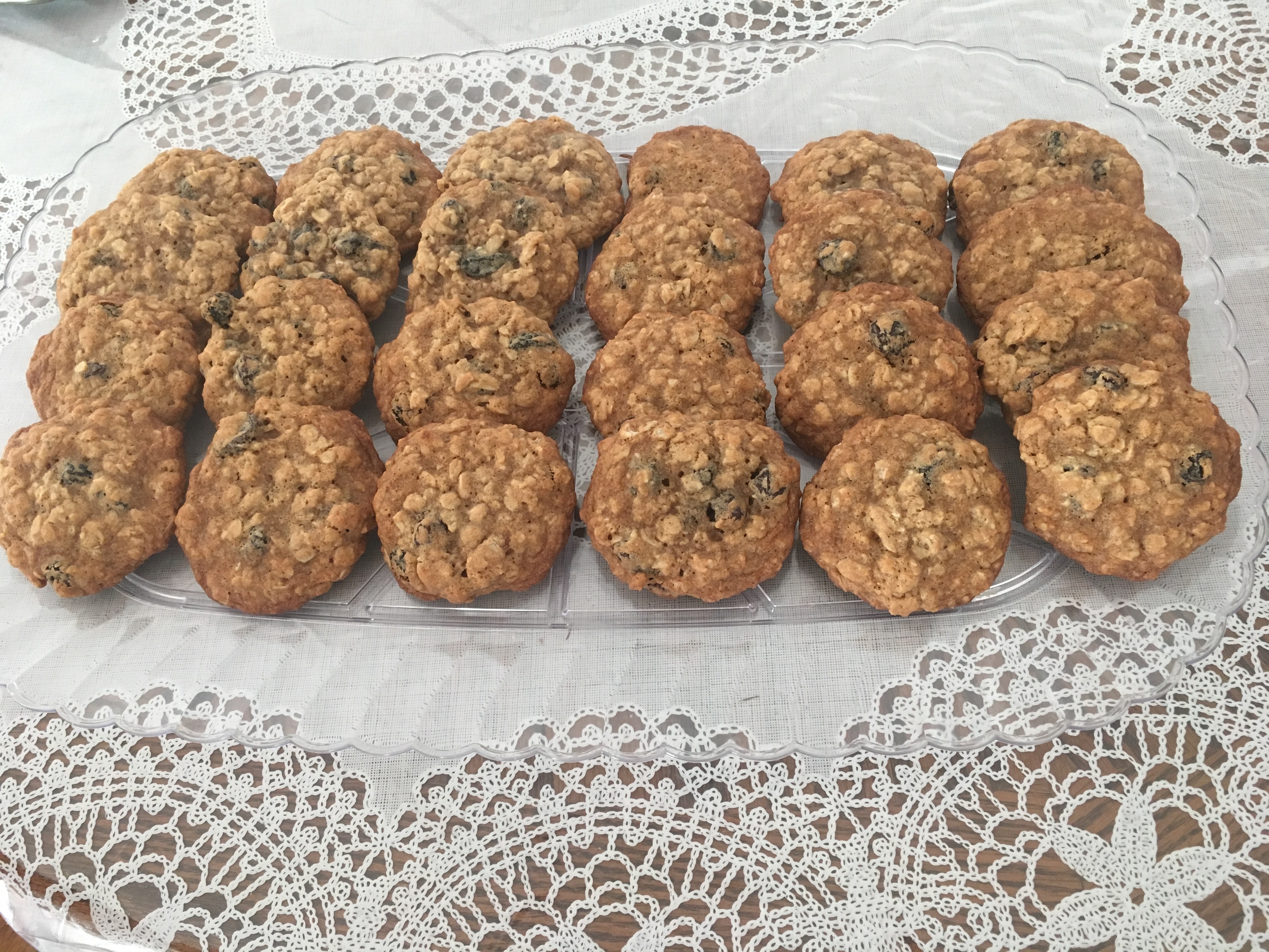 Oatmeal Raisin Cookies